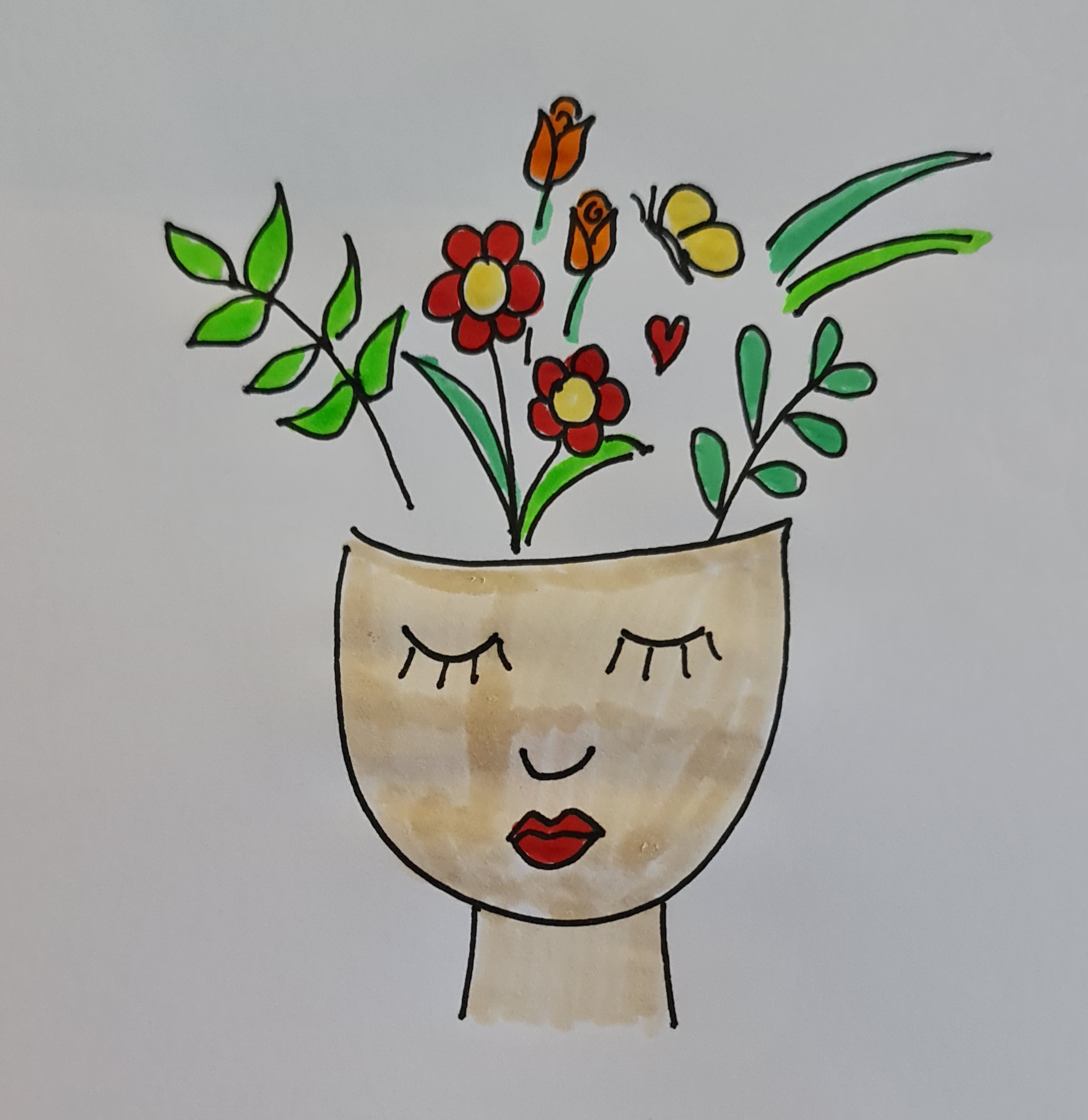 Flipchart Heißluftballon "Hoch hinaus"