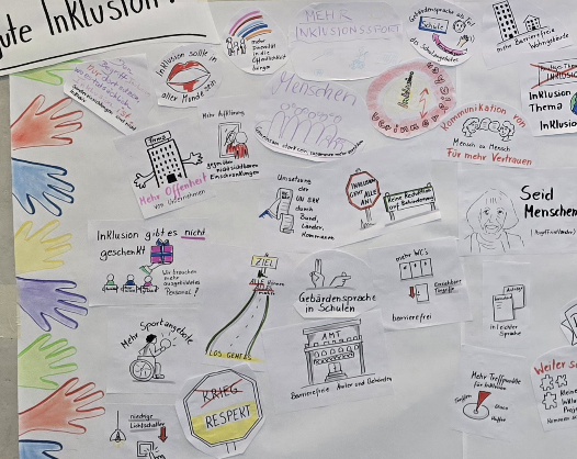 Hinter allem der Wunsch nach Sei Mensch