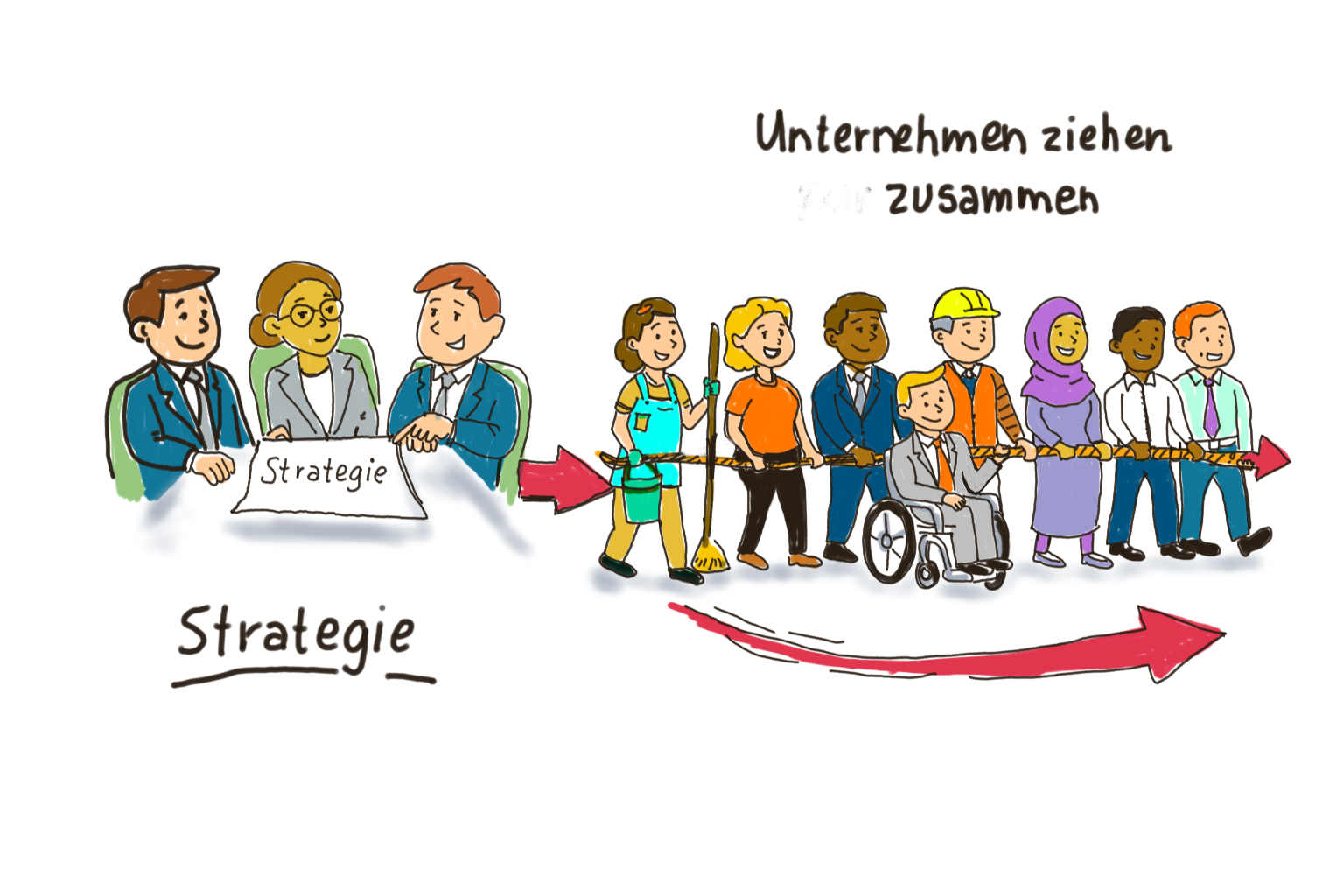 Katrin Werbeck vor grauem Hintergrund